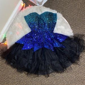 Strapless Mini Dress